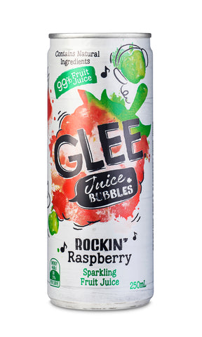 Glee Raspberry Juice Bubbles