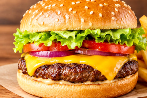 Cheese Burger Combo meal